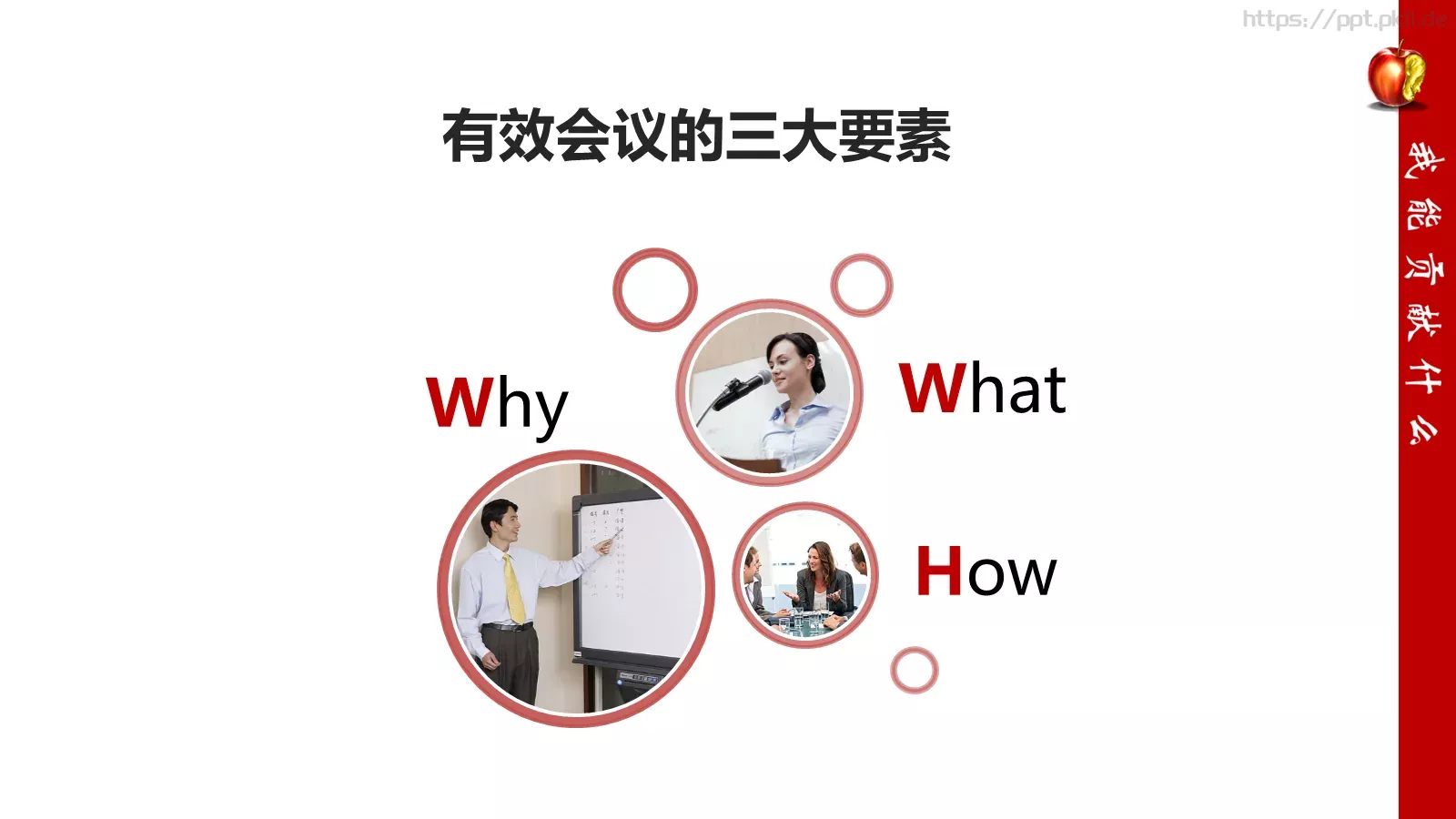 卓有成效的管理者PPT模板 第 13 页预览图