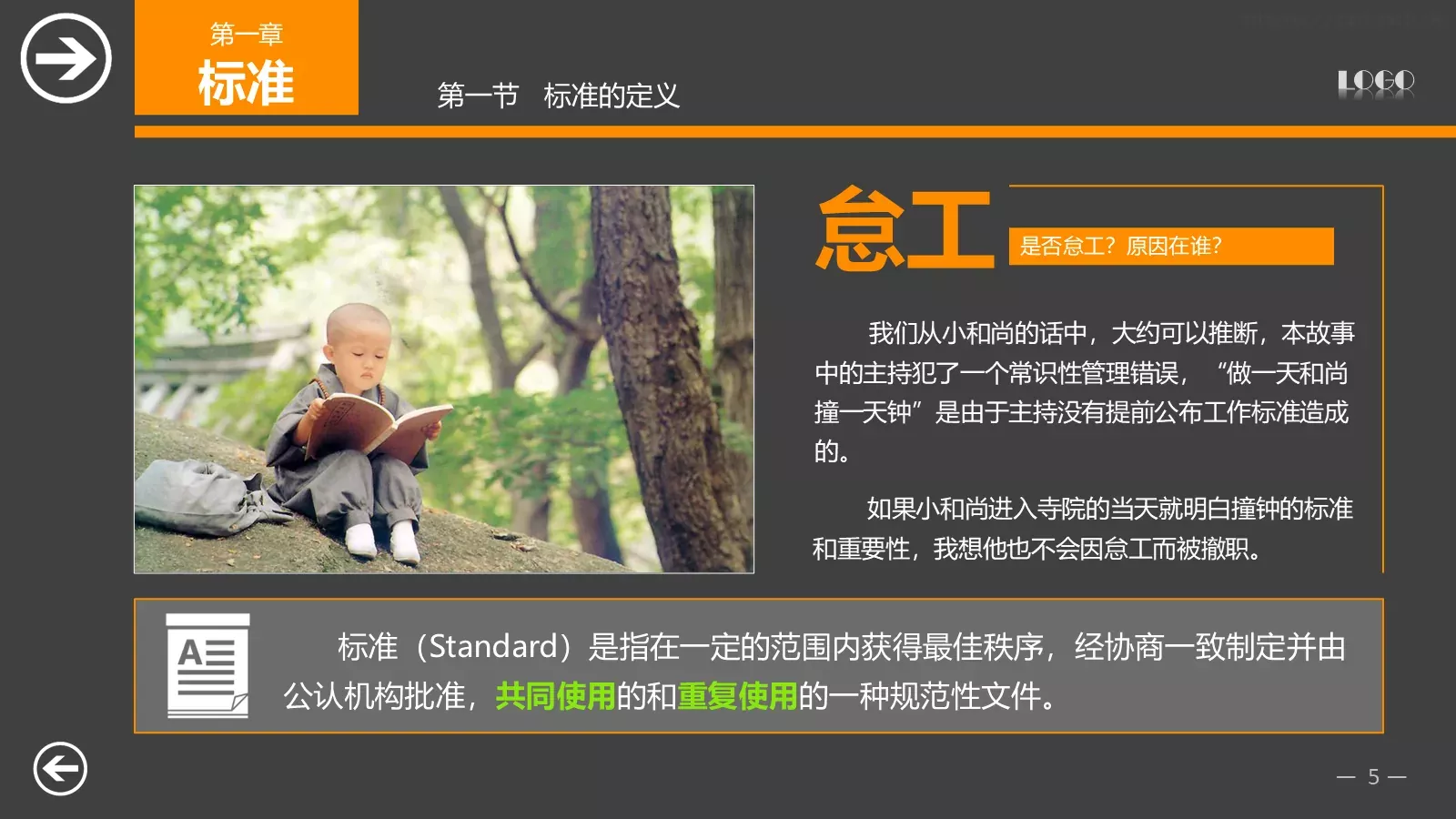 中层经理培训PPT模板 第 5 页预览图