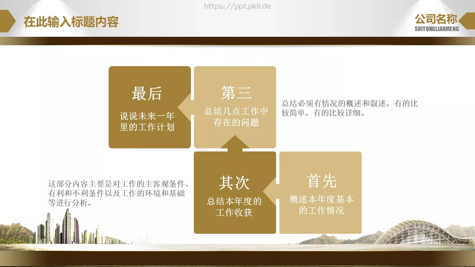 团队合作职场商务PPT模板 第 14 页预览图