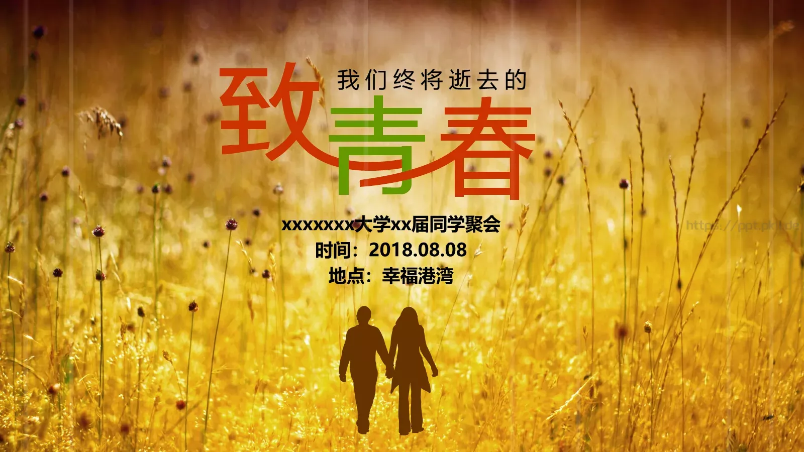 我们终将逝去的答辩简历PPT模板 第 16 页预览图