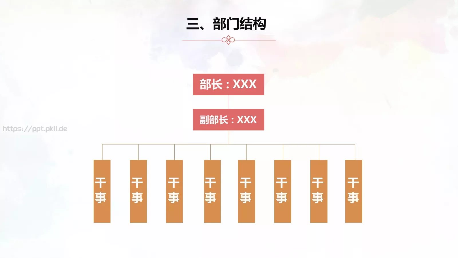 开学季学生会招新PPT模板 第 7 页预览图