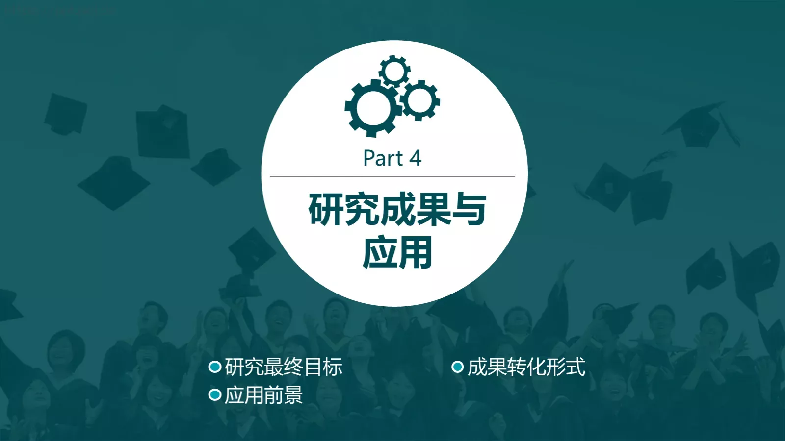 框架完整的论文答辩动态模板 第 18 页预览图