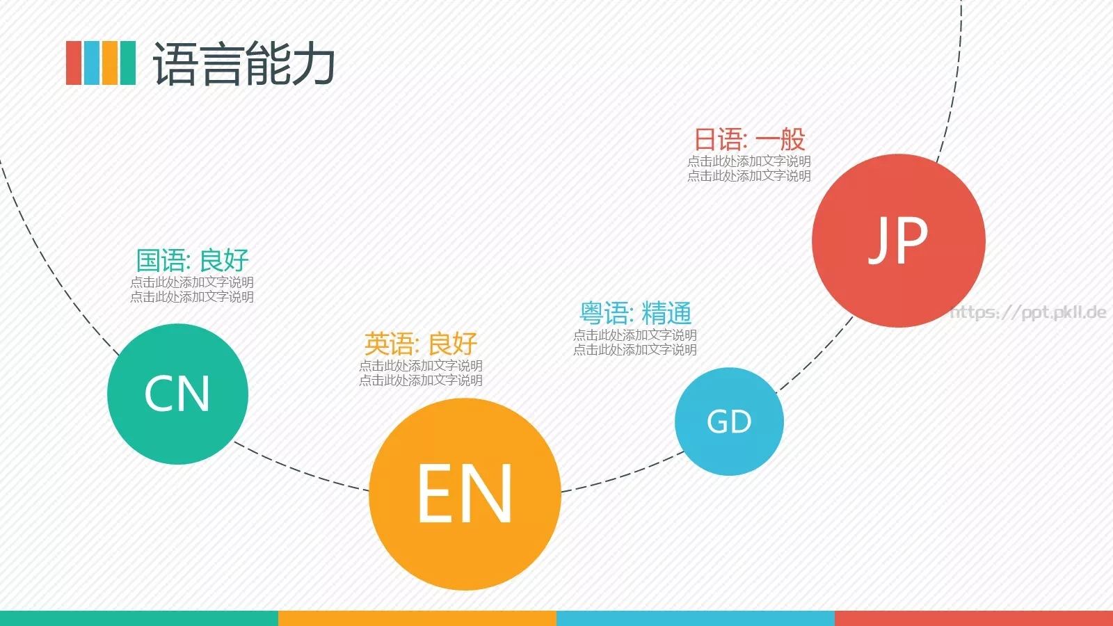 平面设计应聘个人简历PPT模板 第 6 页预览图