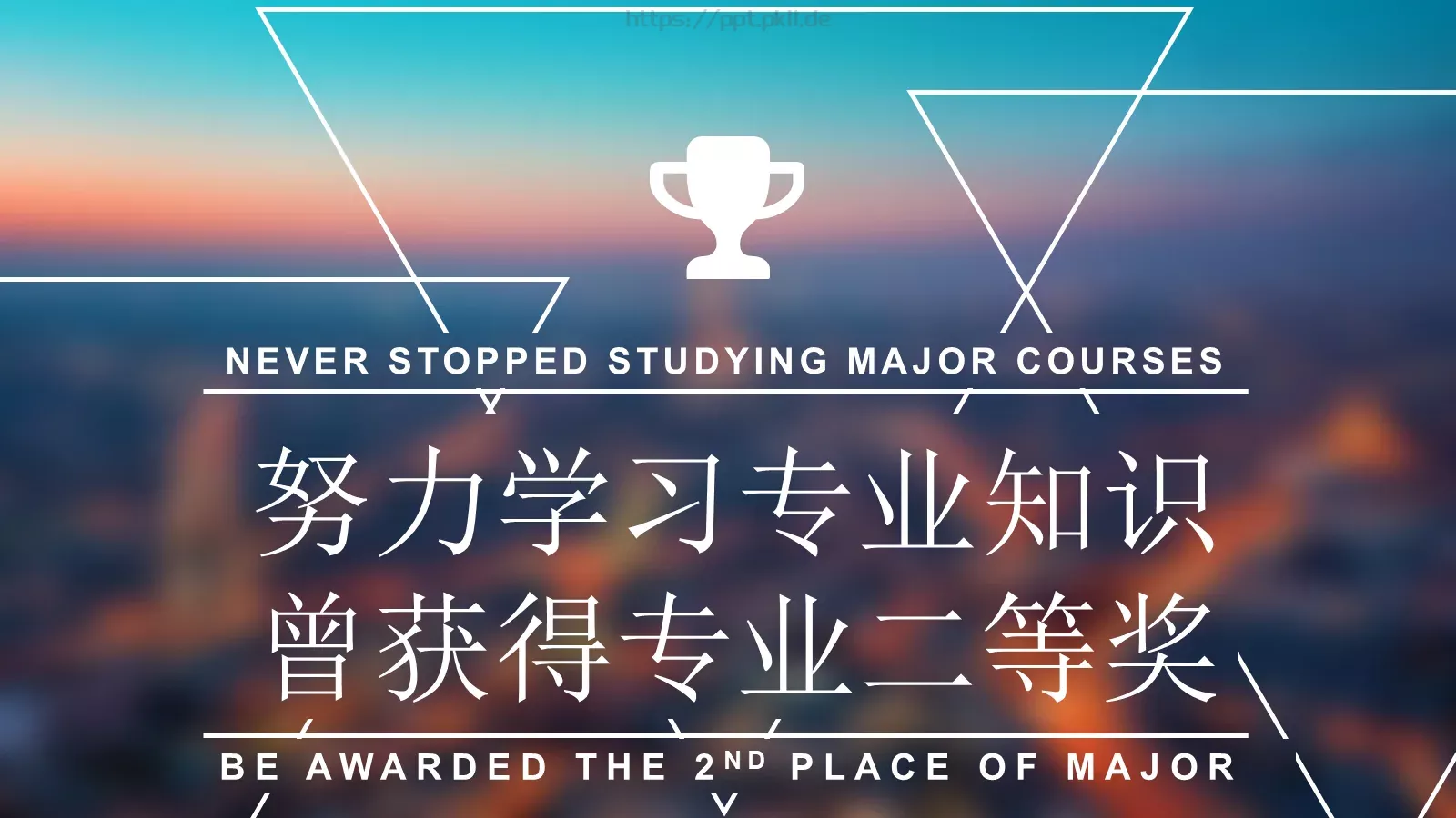 求职个人简历PPT模板 第 11 页预览图