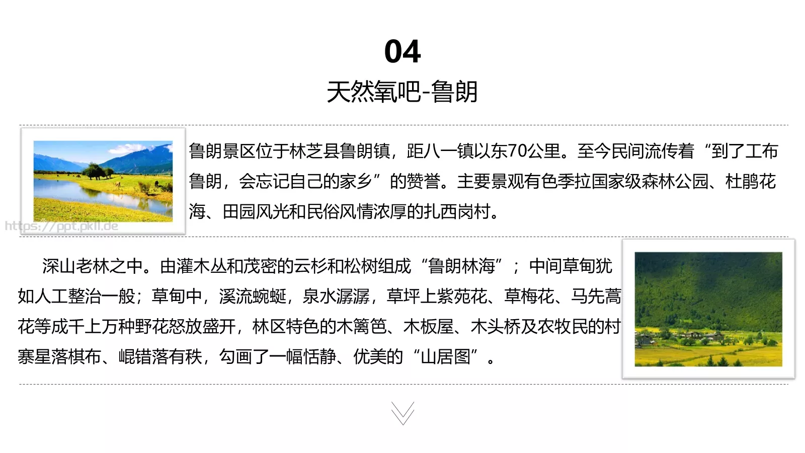 西藏旅游介绍PPT模板 第 13 页预览图