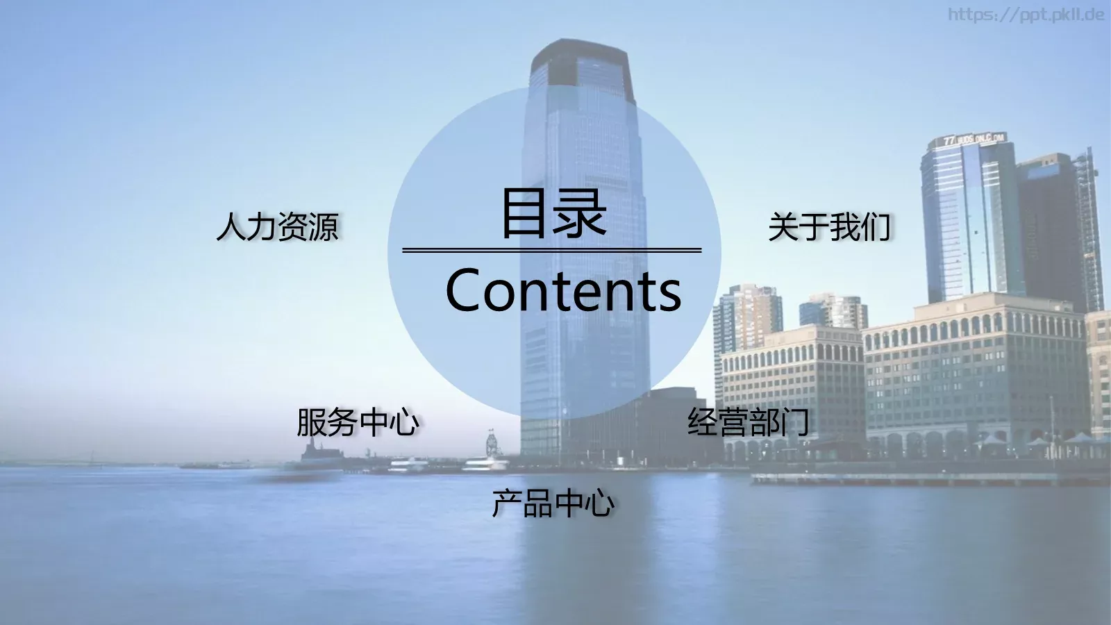公司介绍宣传PPT模板 第 2 页缩略图