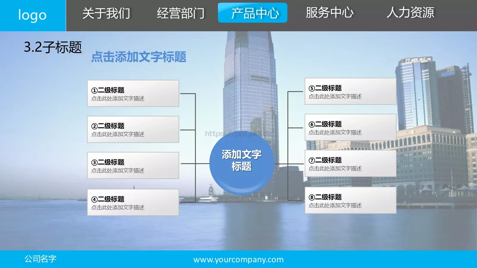 公司介绍宣传PPT模板 第 20 页预览图