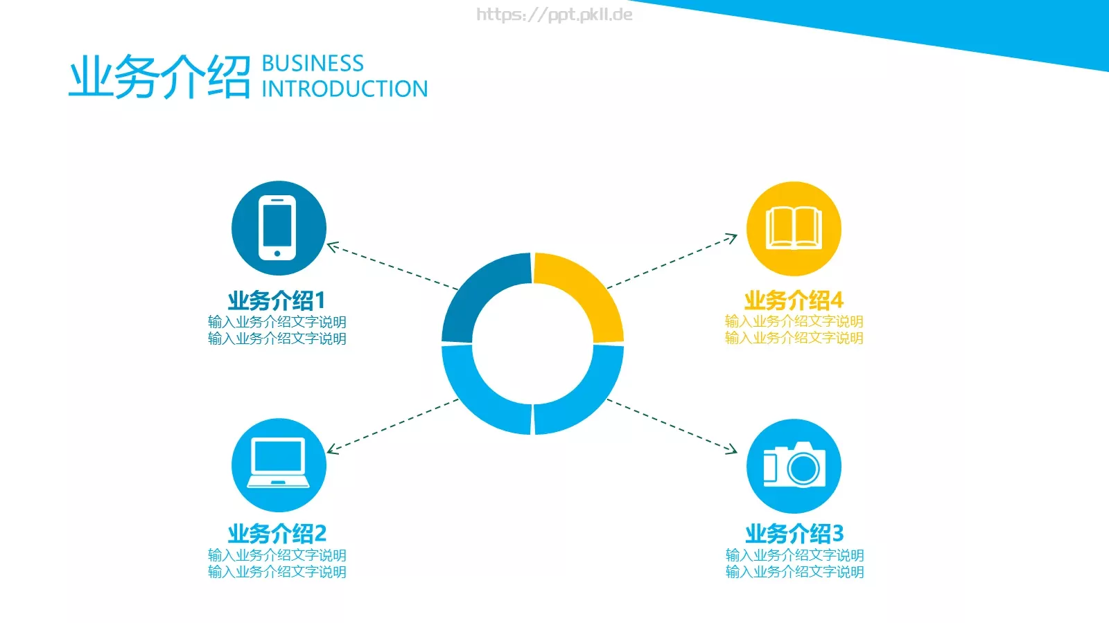 公司简介产品介绍PPT模板 第 5 页预览图