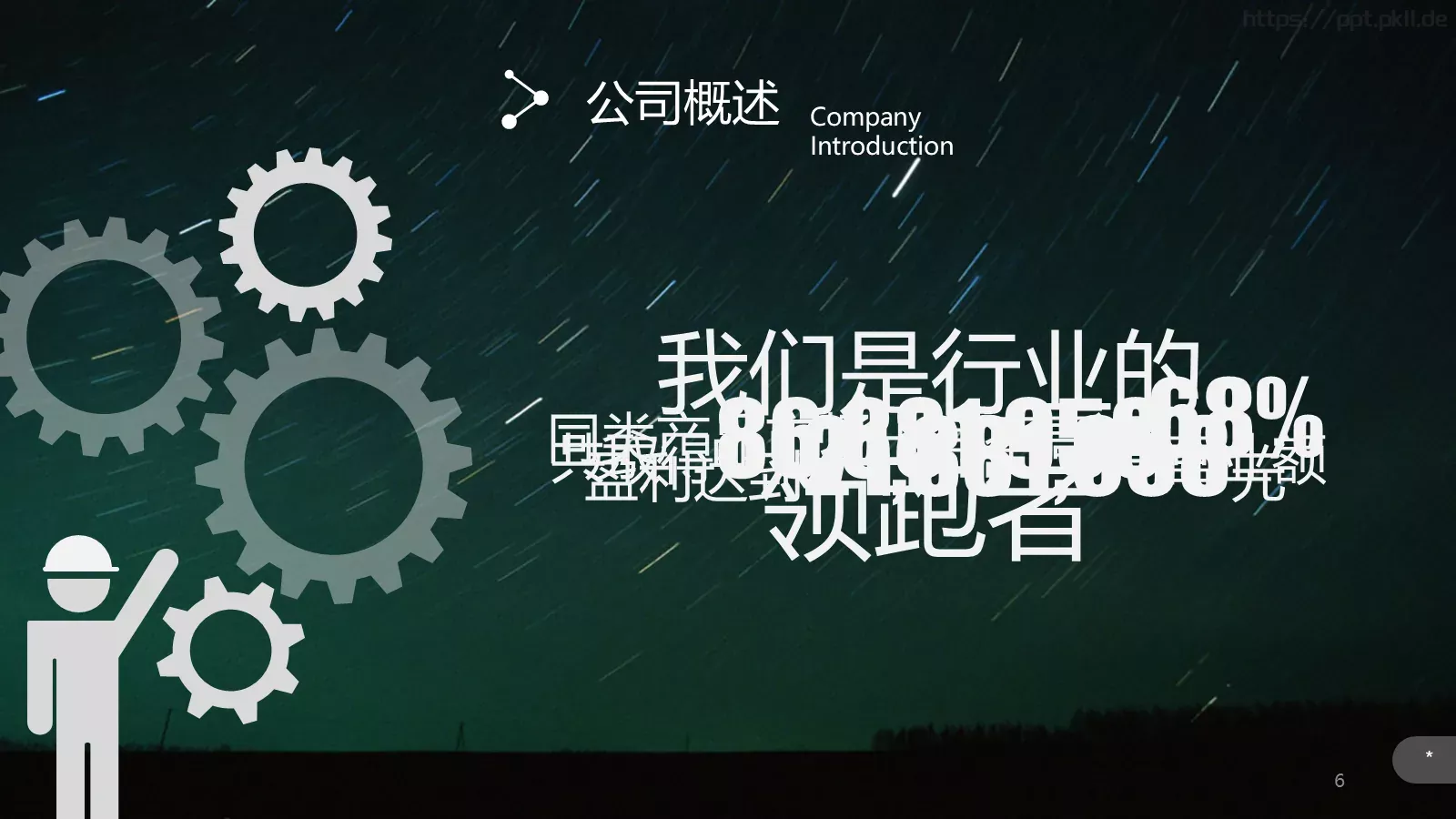 企业宣传公司介绍PPT模板 第 6 页预览图