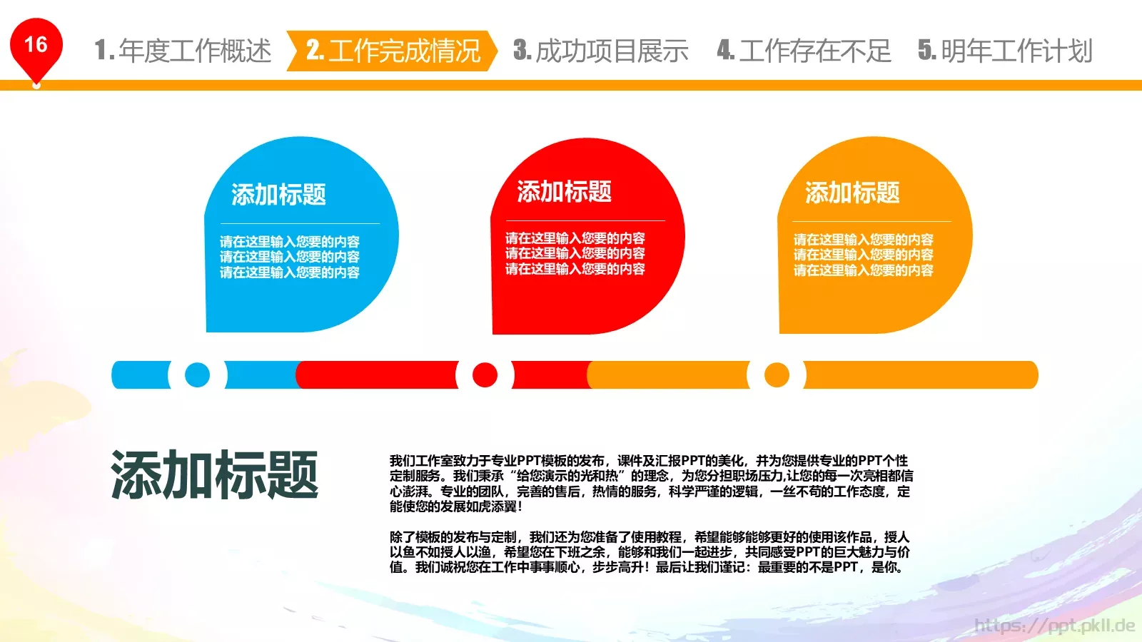 年终总结与新年计划PPT模板 第 17 页预览图