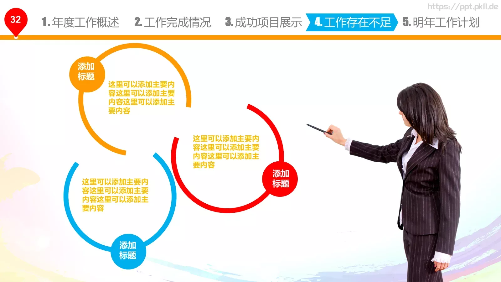 年终总结与新年计划PPT模板 第 33 页预览图