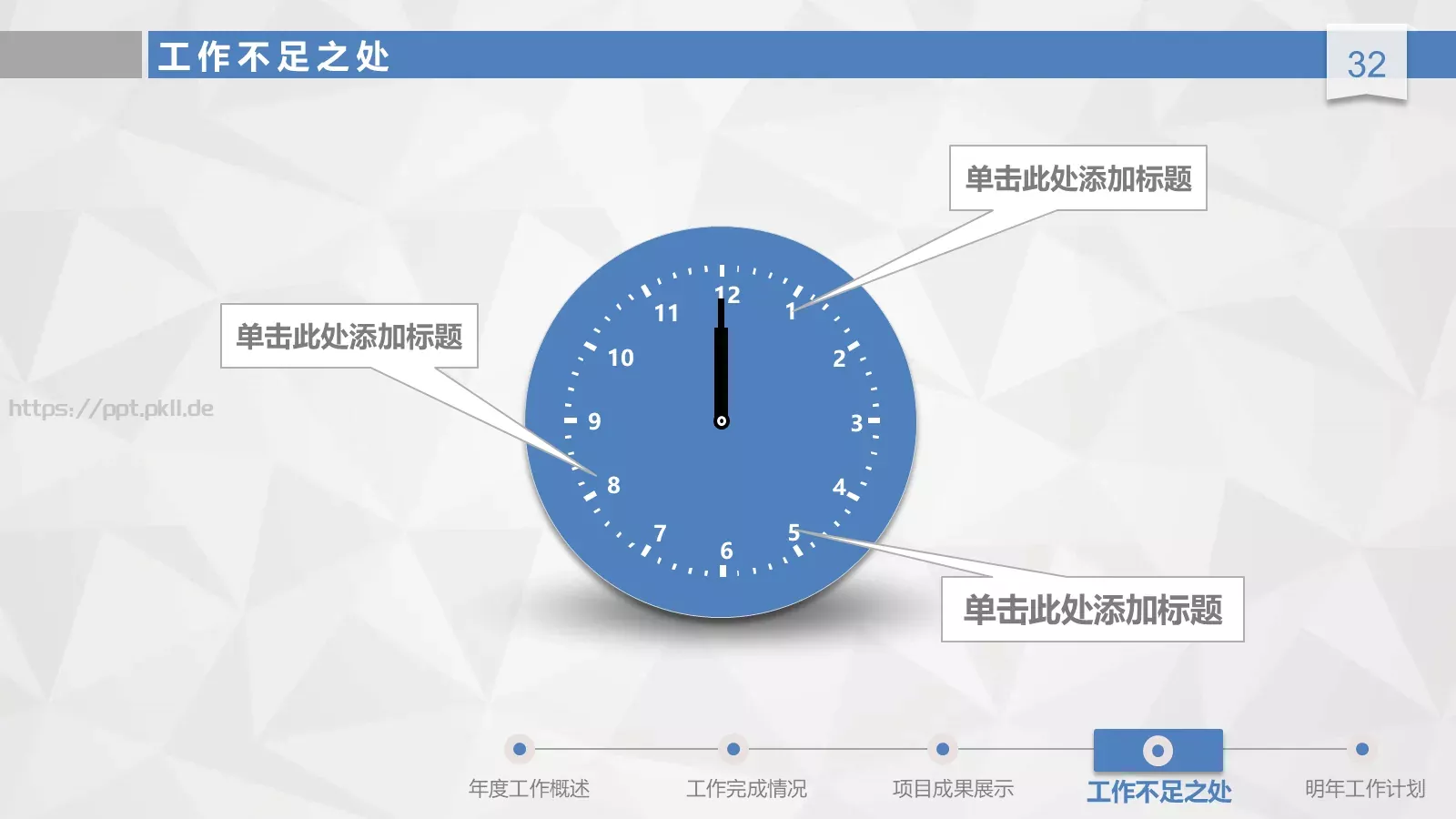 工作总结汇报与新年计划PPT模板 第 32 页预览图