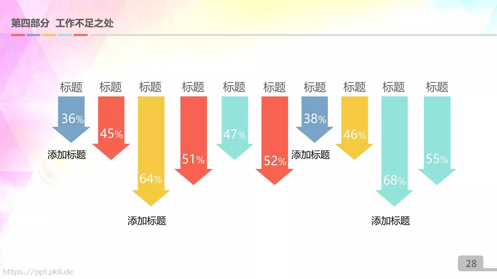 圆满业绩展示PPT模板 第 28 页预览图