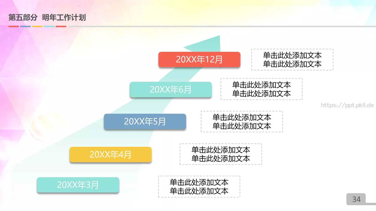 圆满业绩展示PPT模板 第 34 页预览图