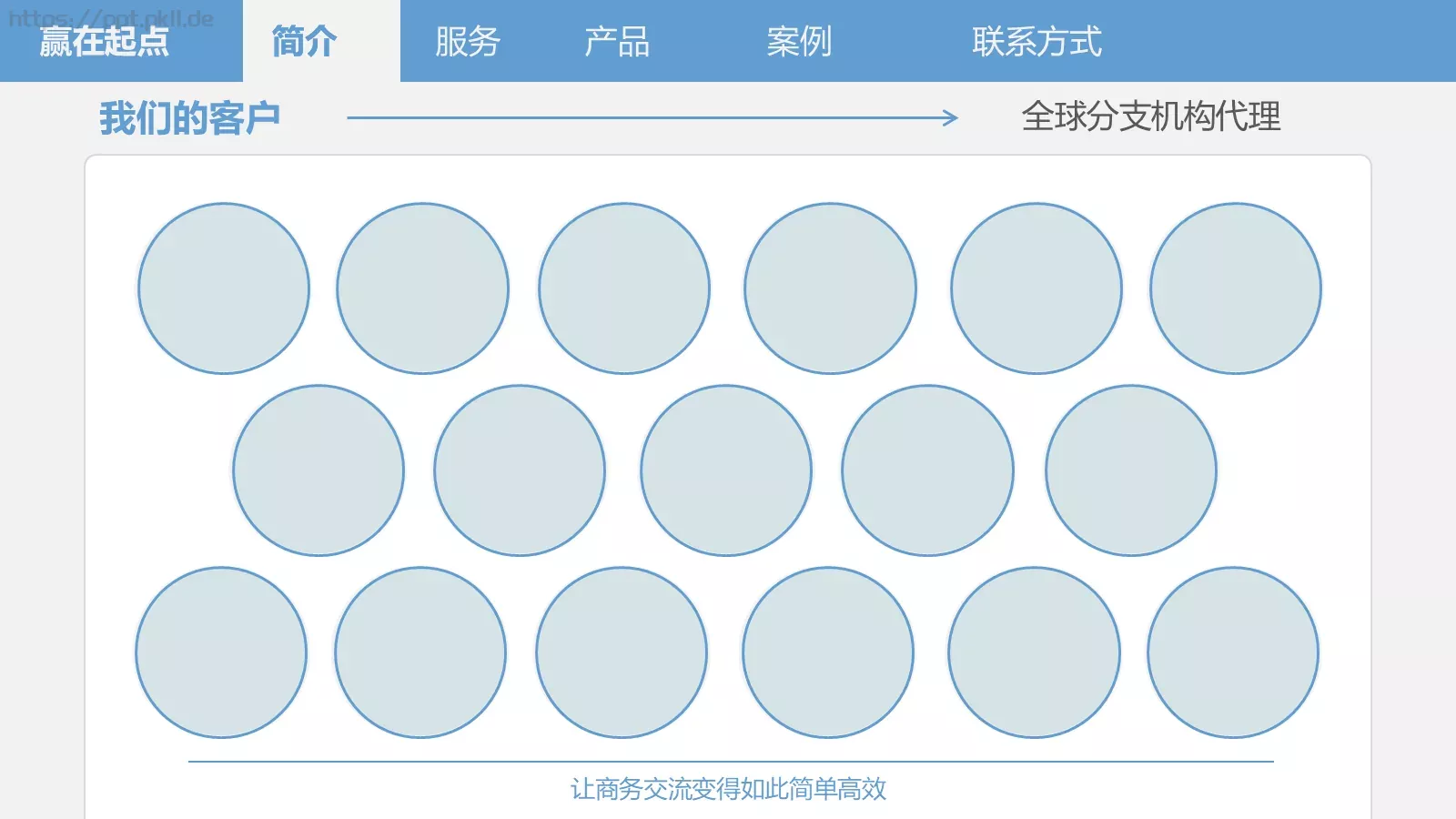 产品介绍PPT模板 第 7 页预览图
