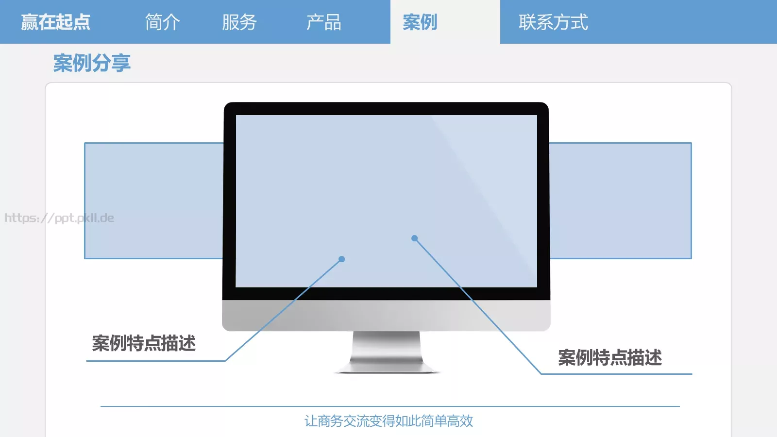产品介绍PPT模板 第 23 页预览图
