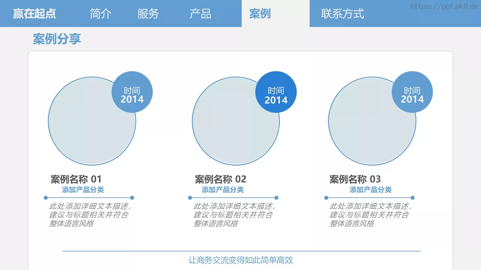 产品介绍PPT模板 第 25 页预览图