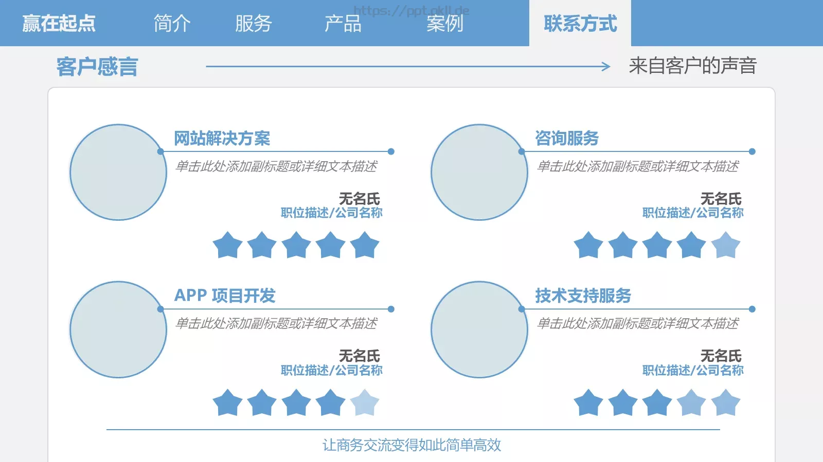 产品介绍PPT模板 第 27 页预览图