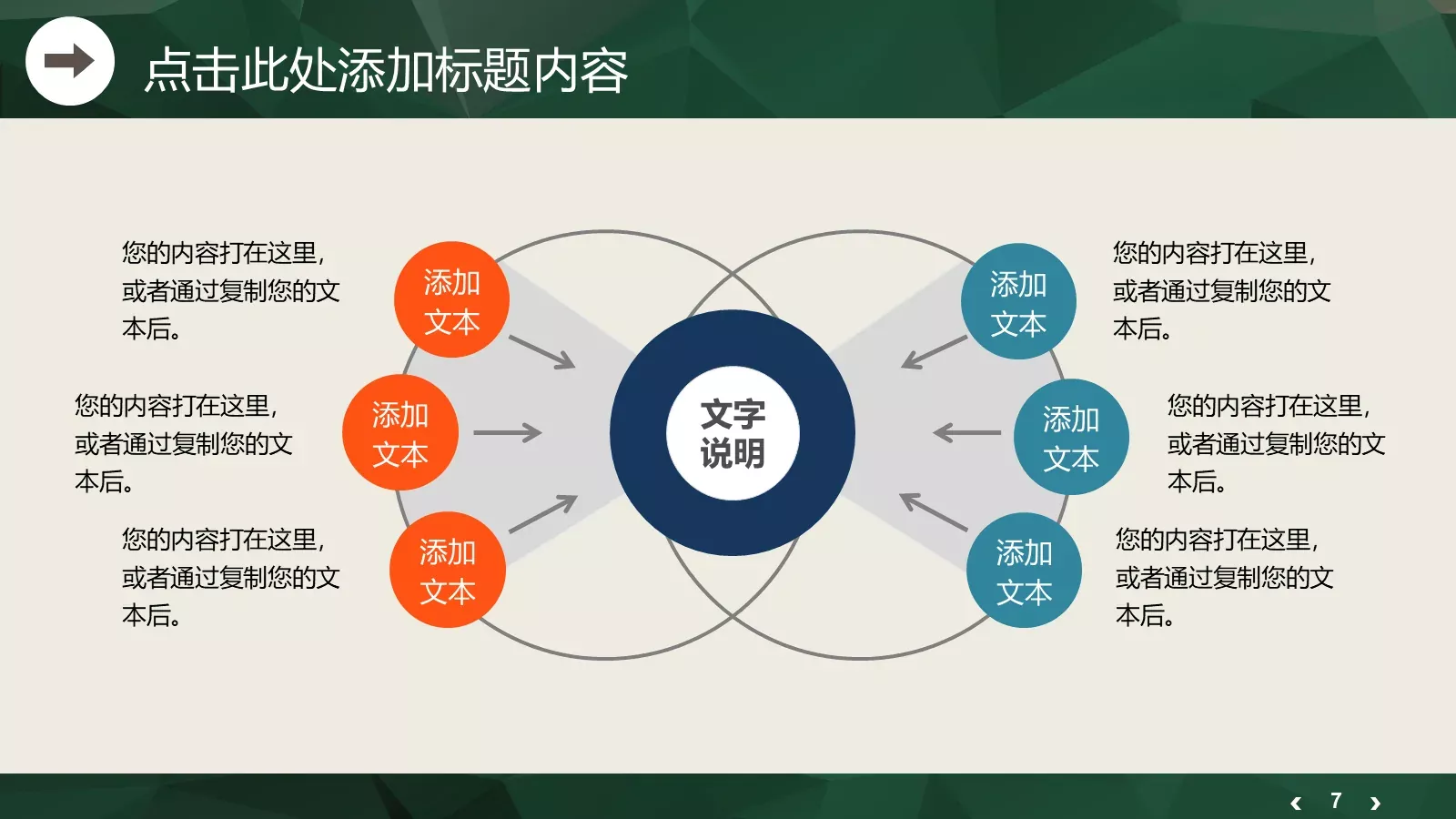 新起点新跨越工作汇报PPT模板 第 7 页预览图