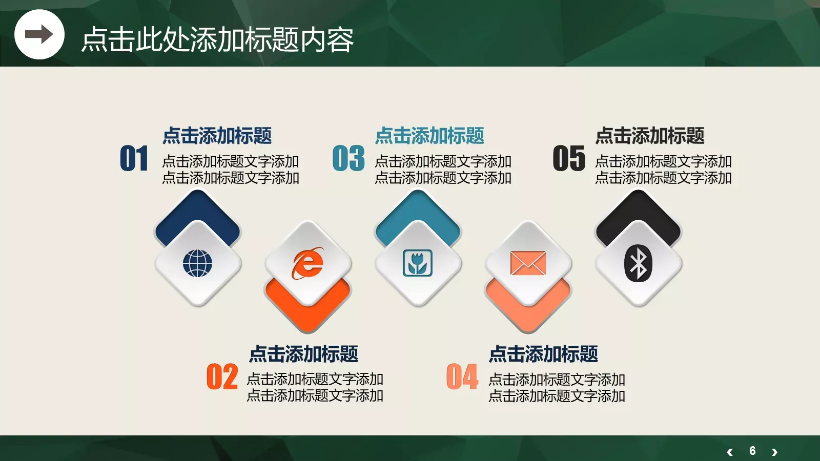 新起点新跨越工作汇报PPT模板 第 6 页预览图