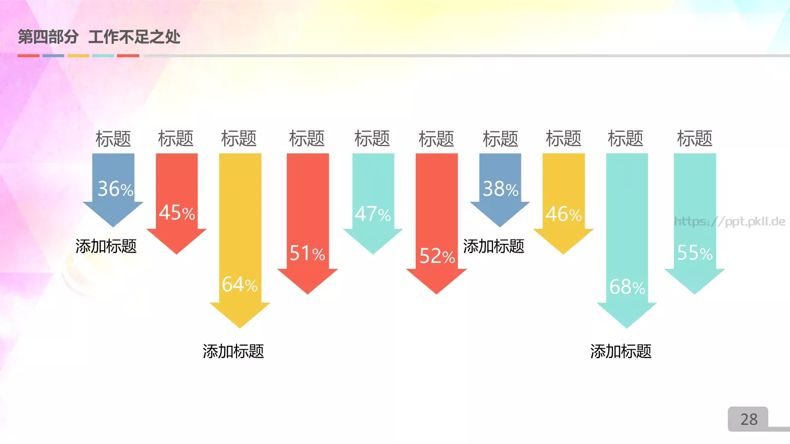 取得了圆满的业绩PPT模板 第 28 页预览图