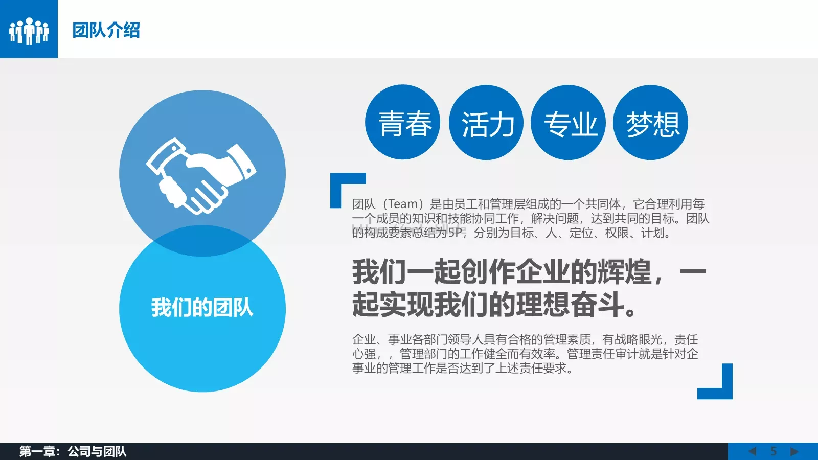 年终总结工作汇报PPT模板 第 5 页预览图