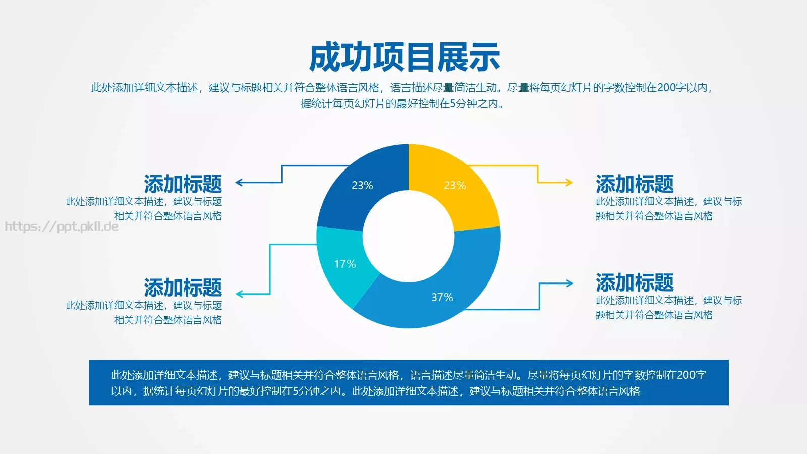 工作计划年终总结PPT模板 第 18 页预览图