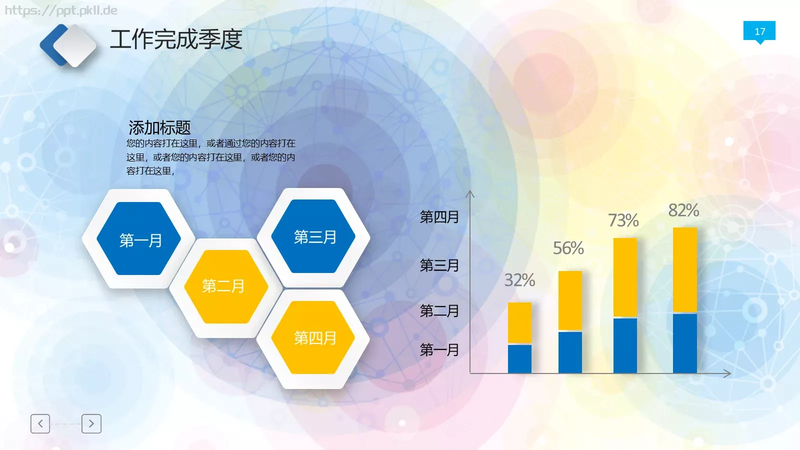 年终工作总结PPT模板 第 17 页预览图