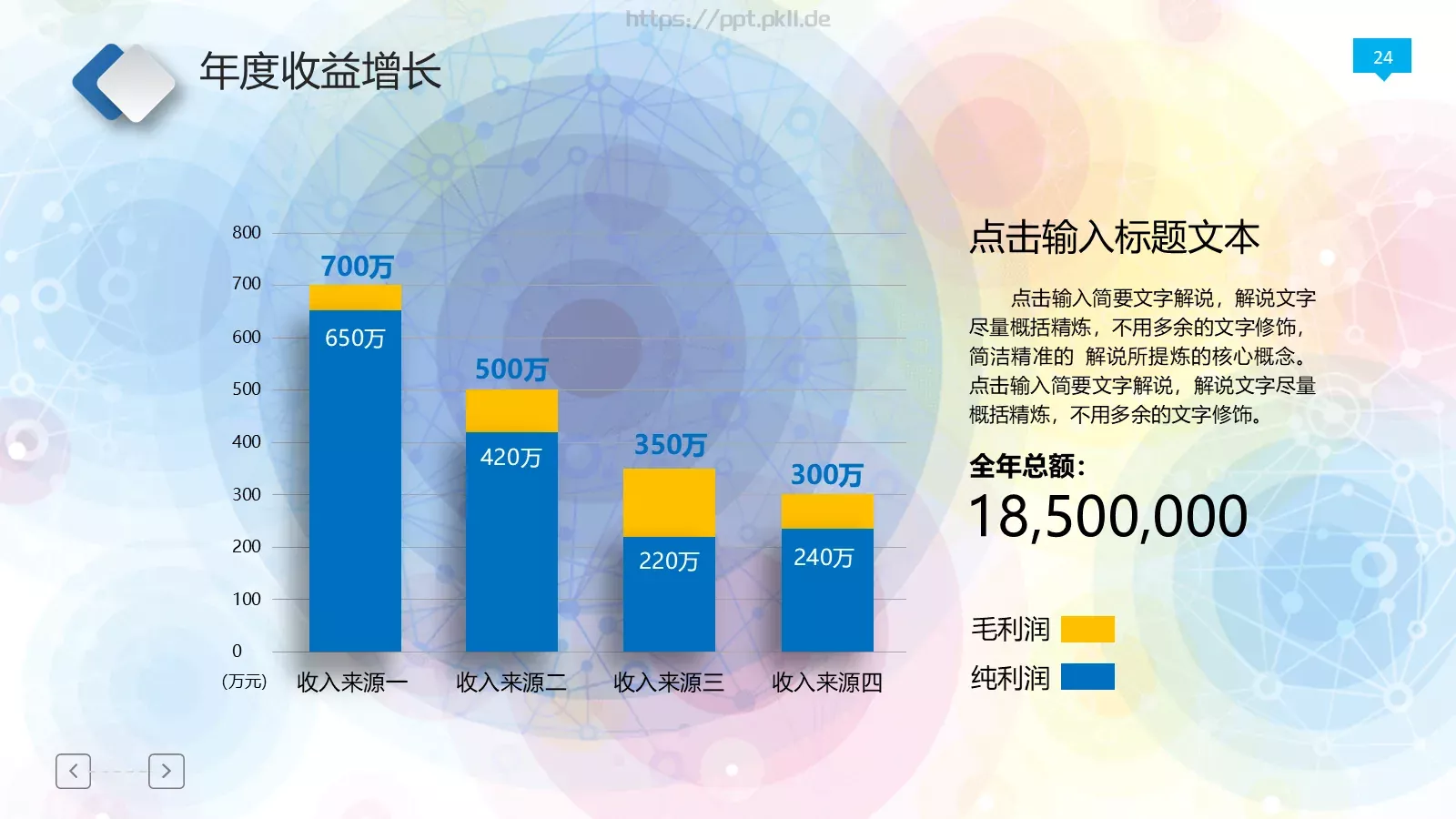 年终工作总结PPT模板 第 24 页预览图