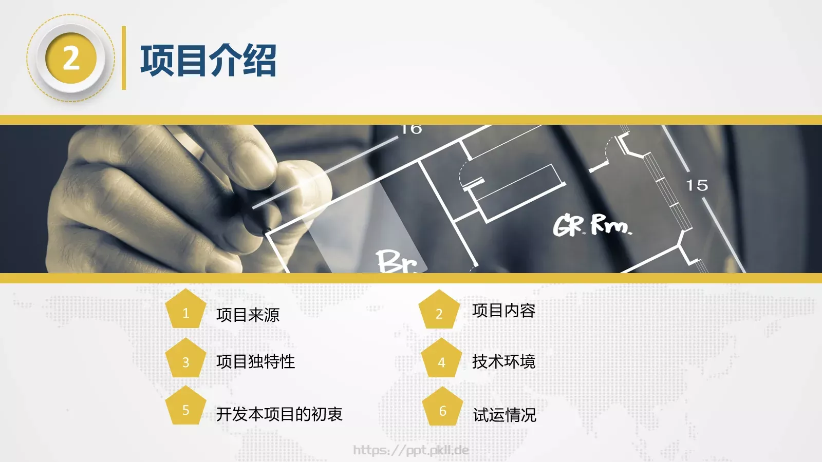 工作常用商务汇报PPT模板 第 9 页预览图