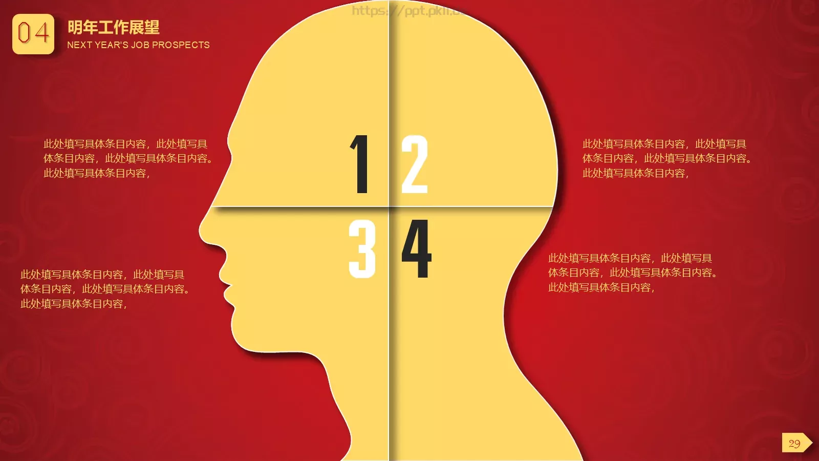 工作总结PPT模板 第 29 页预览图
