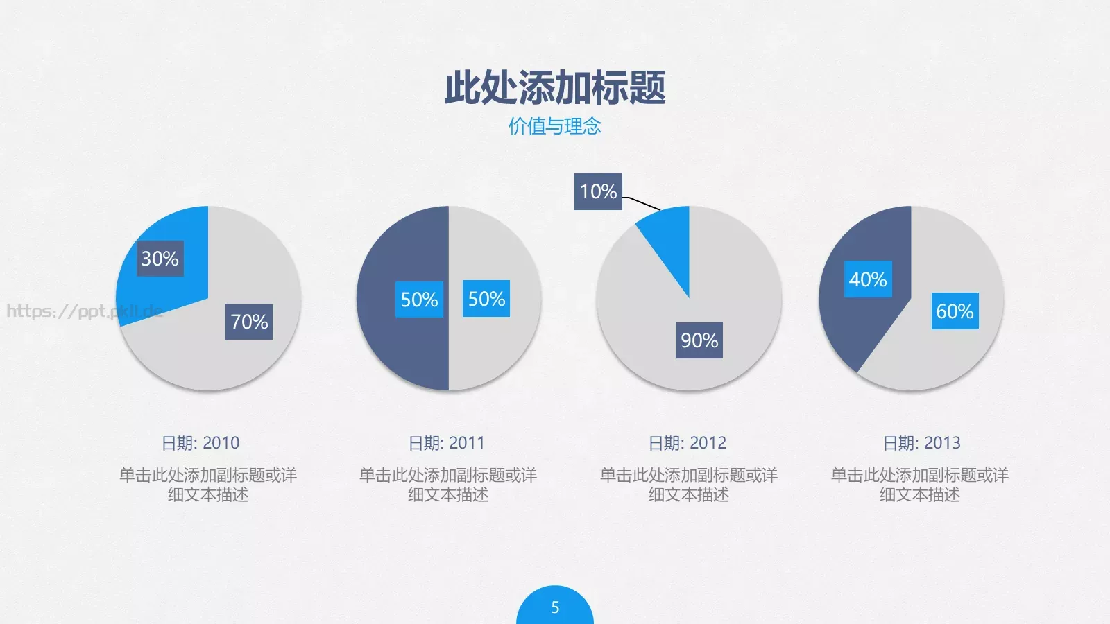 项目评估PPT模板 第 5 页预览图