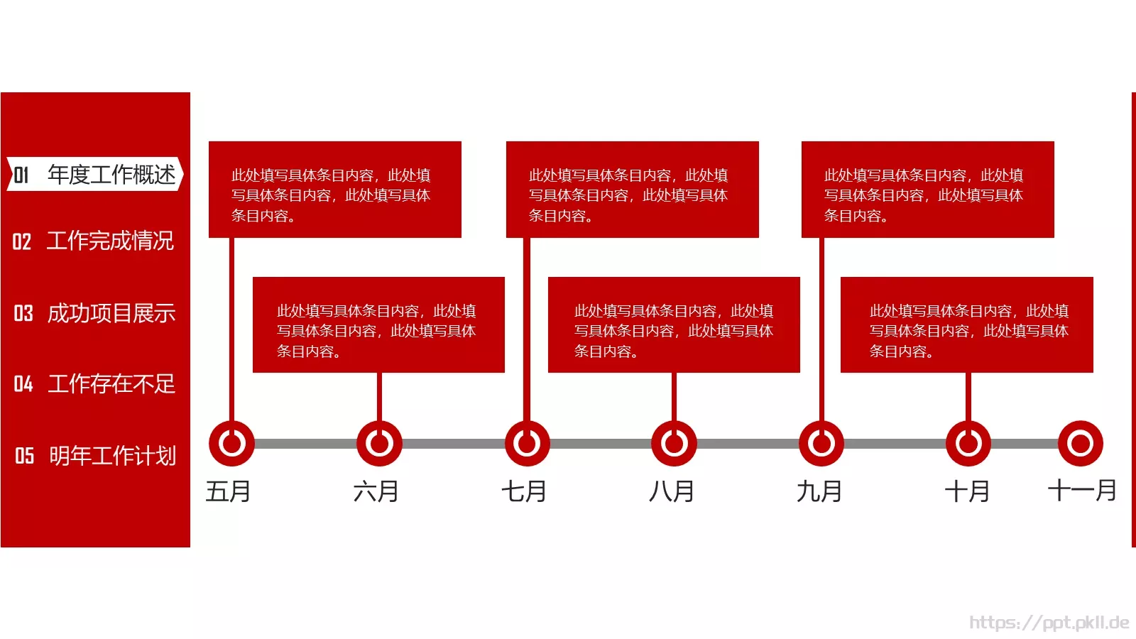 工作总结工作汇报PPT模板 第 5 页预览图