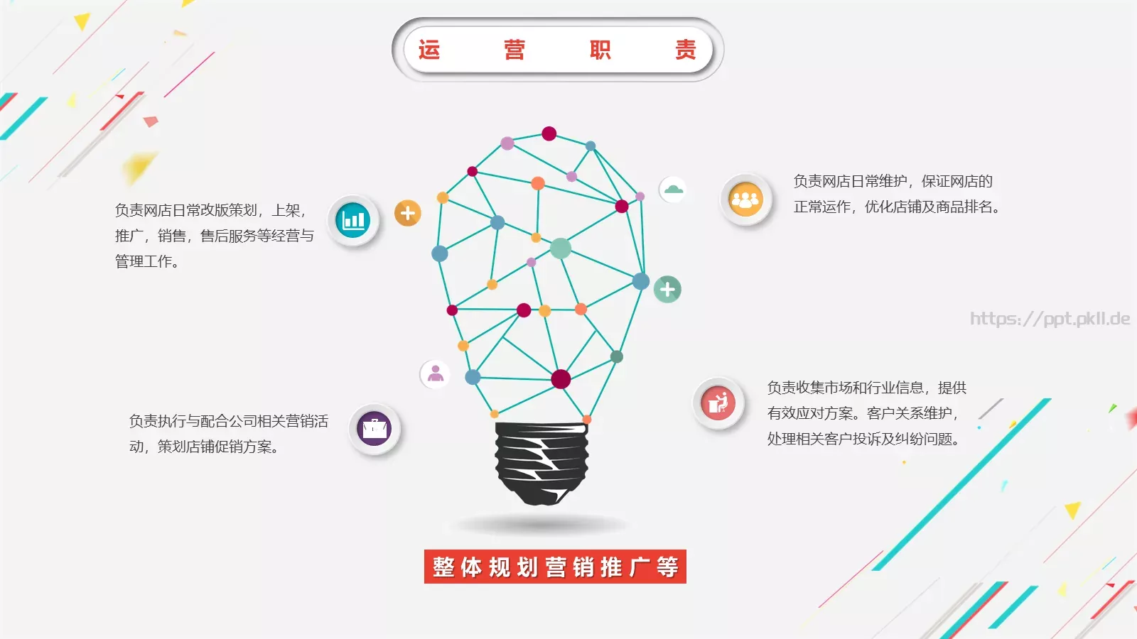缤纷彩色工作汇报PPT模板 第 7 页预览图