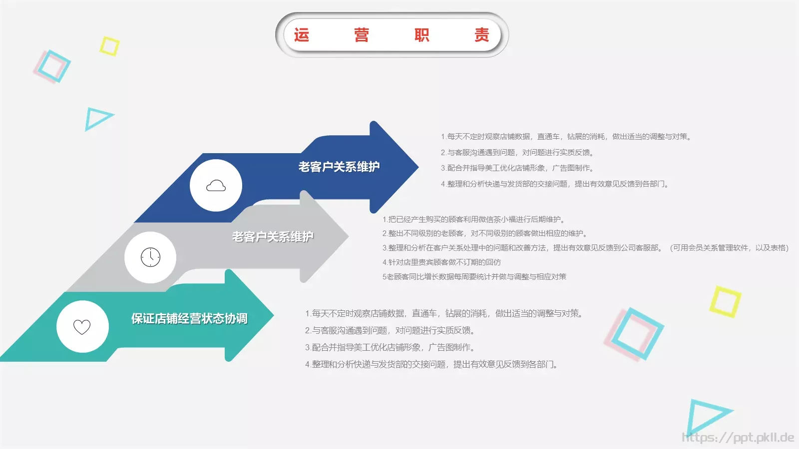 缤纷彩色工作汇报PPT模板 第 8 页预览图