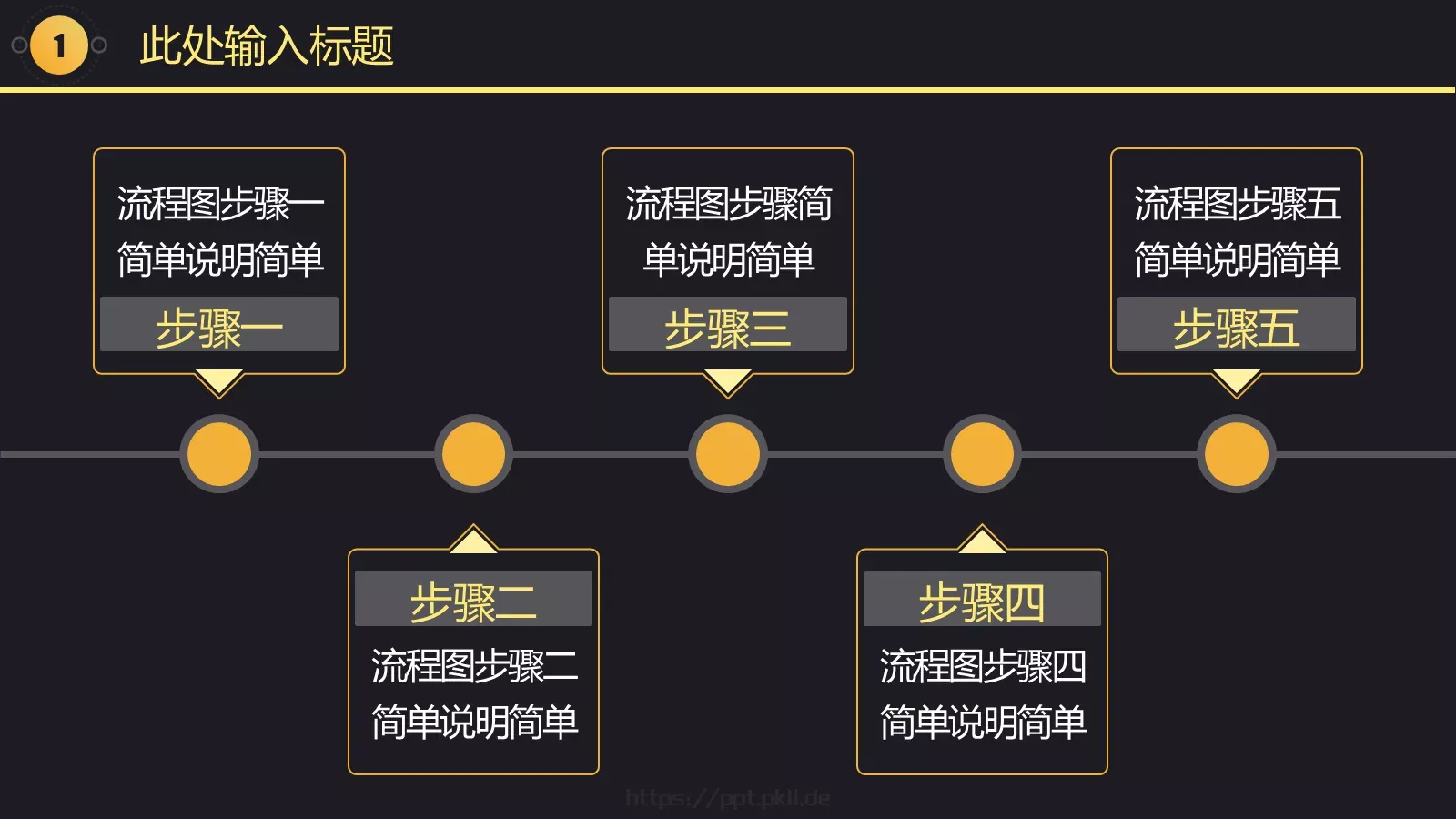 黑金质感工作汇报模板 第 8 页预览图
