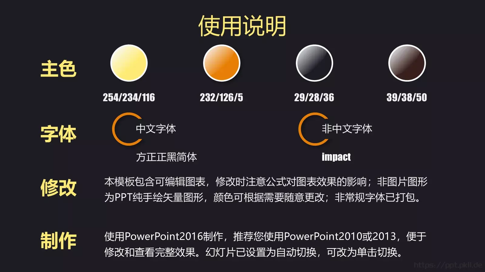 黑金质感工作汇报模板 第 38 页预览图
