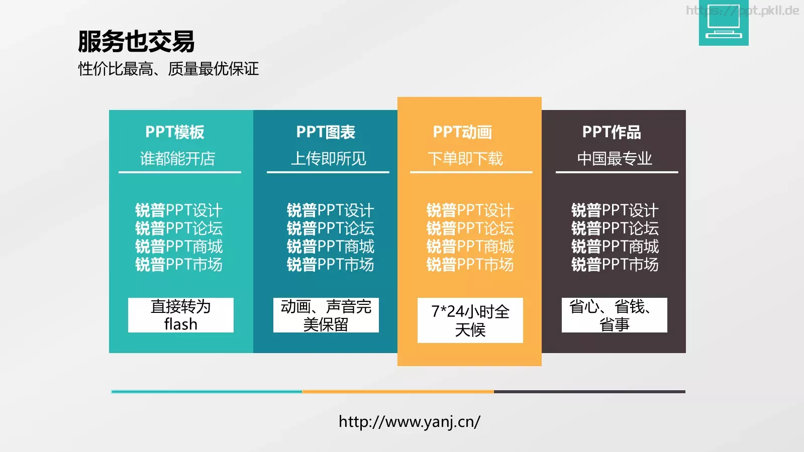 演界简介企业宣传PPT模板 第 14 页预览图