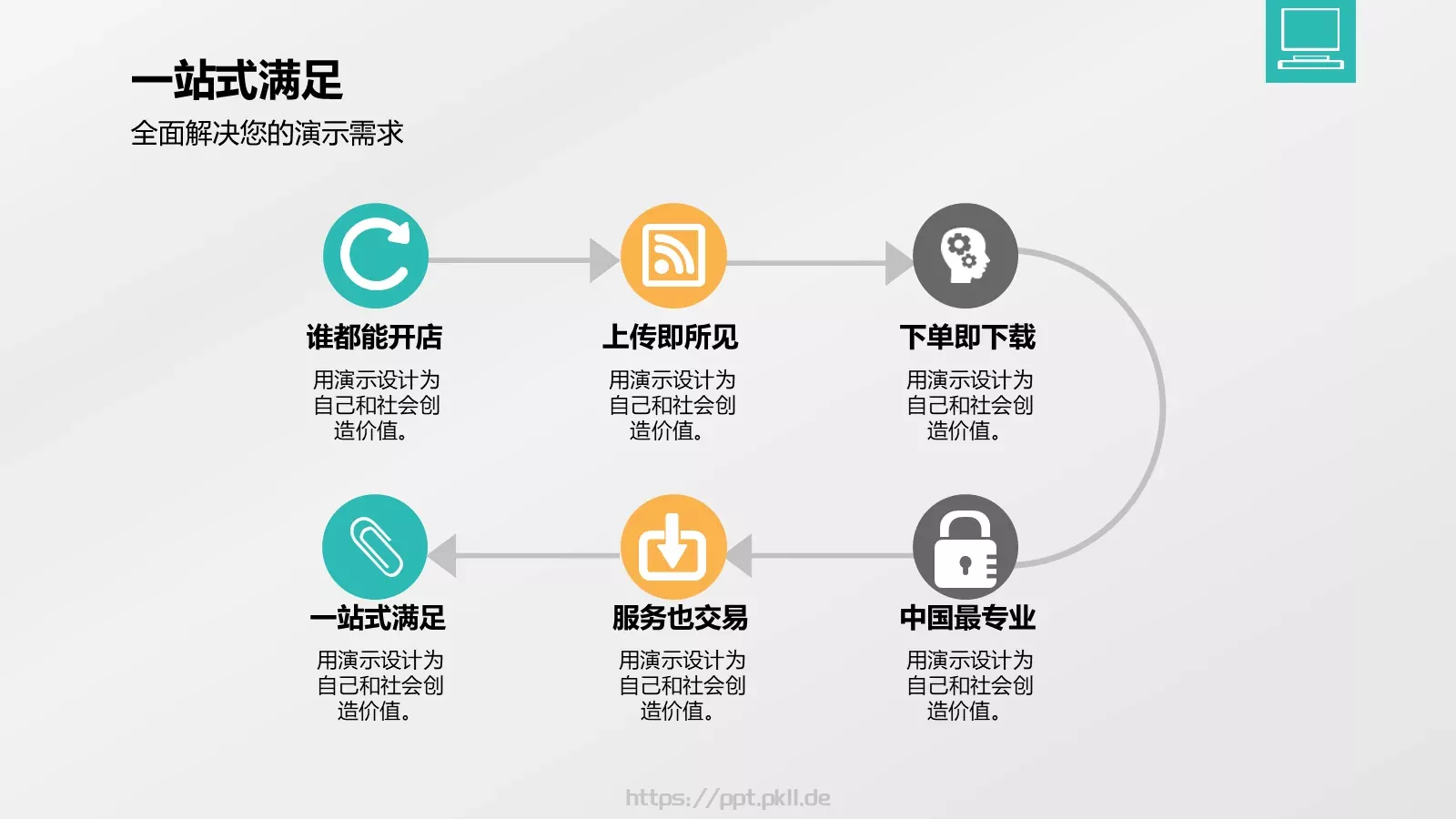 演界简介企业宣传PPT模板 第 34 页预览图