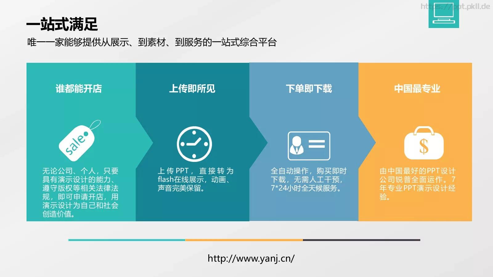 演界简介企业宣传PPT模板 第 43 页预览图
