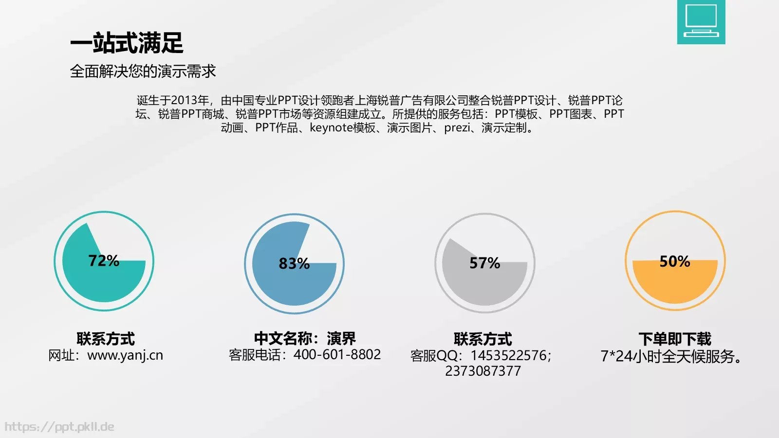 演界简介企业宣传PPT模板 第 42 页预览图