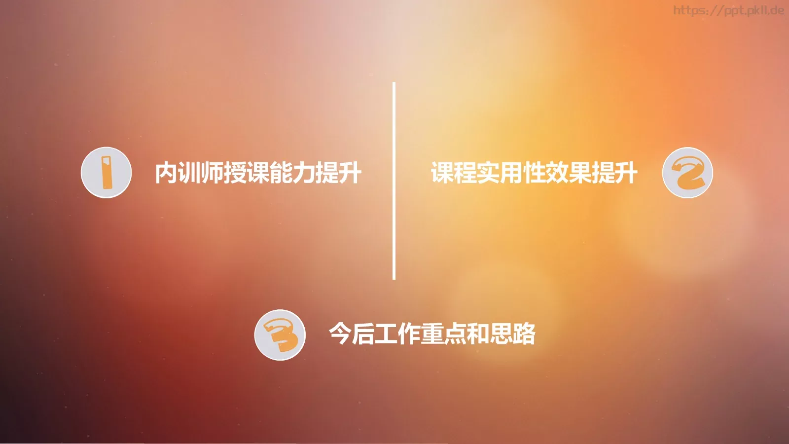 月份培训数据分析PPT模板 第 2 页缩略图