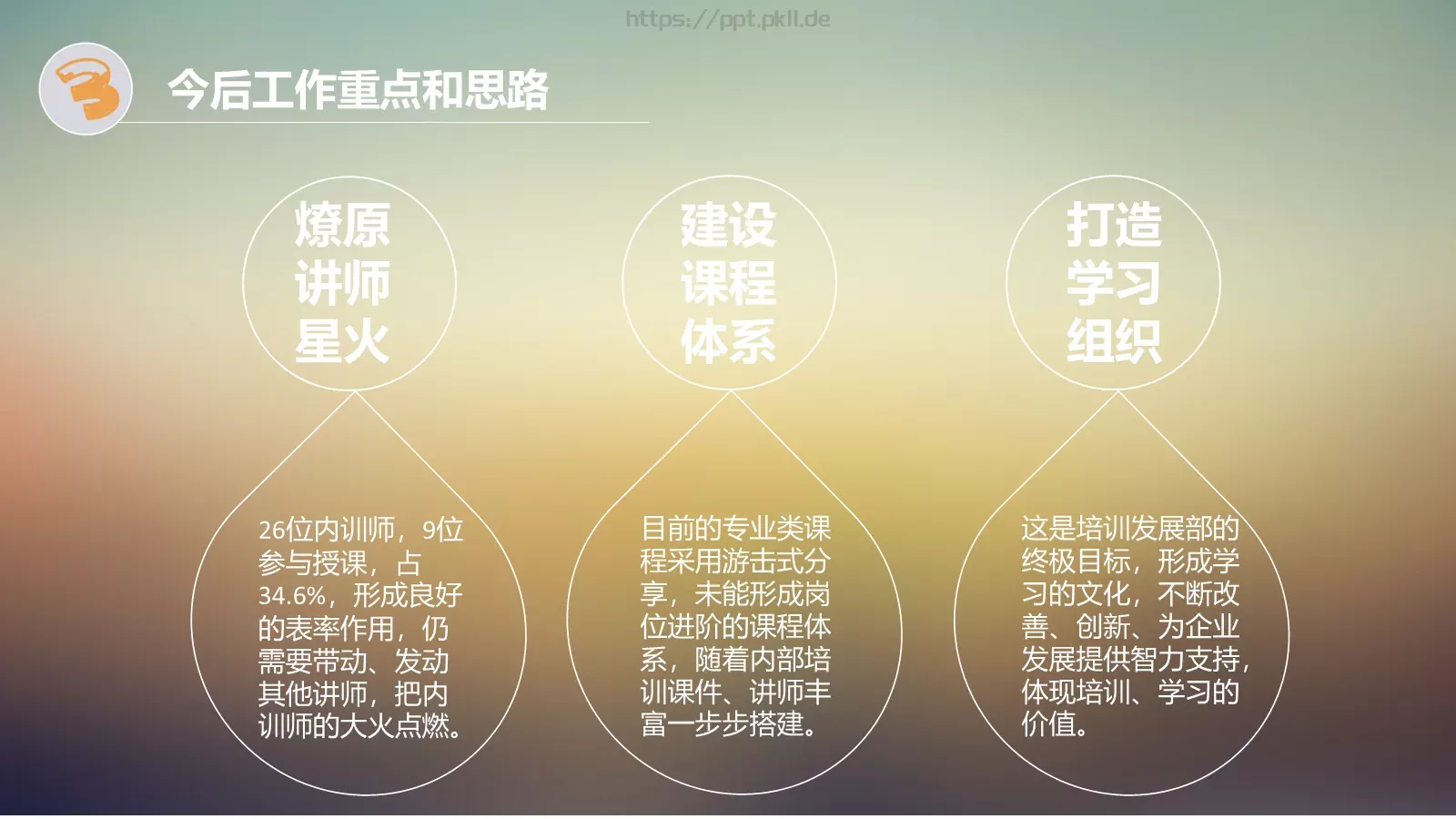 月份培训数据分析PPT模板 第 11 页预览图
