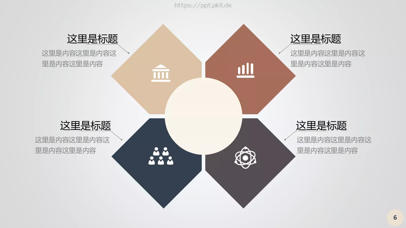 商务汇报PPT模板 第 6 页预览图