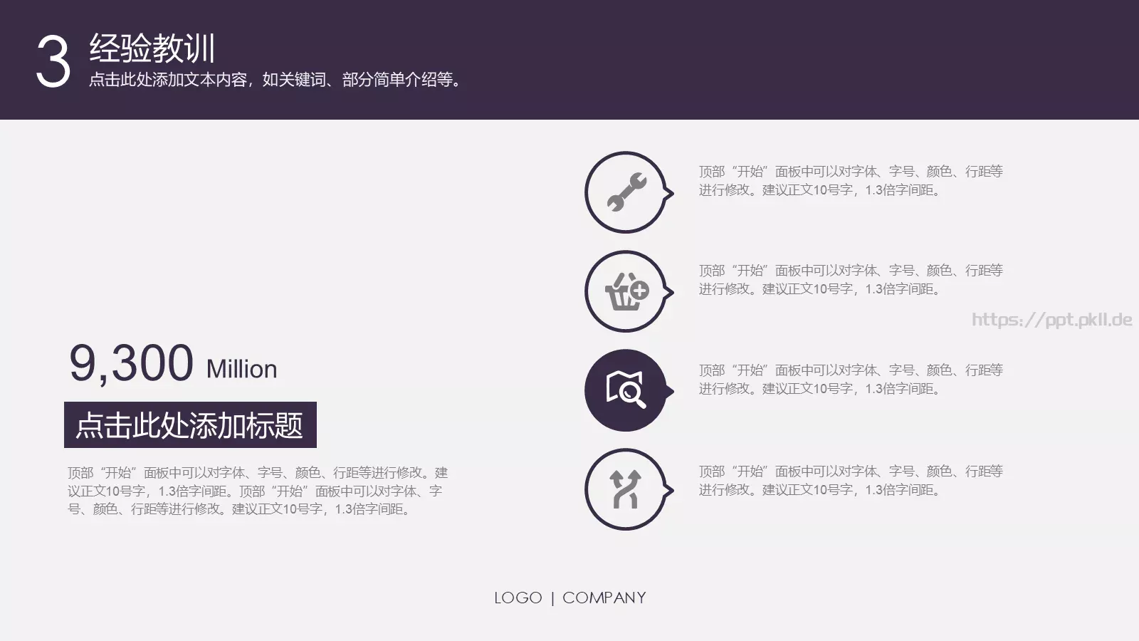 商务报告PPT模板 第 13 页预览图