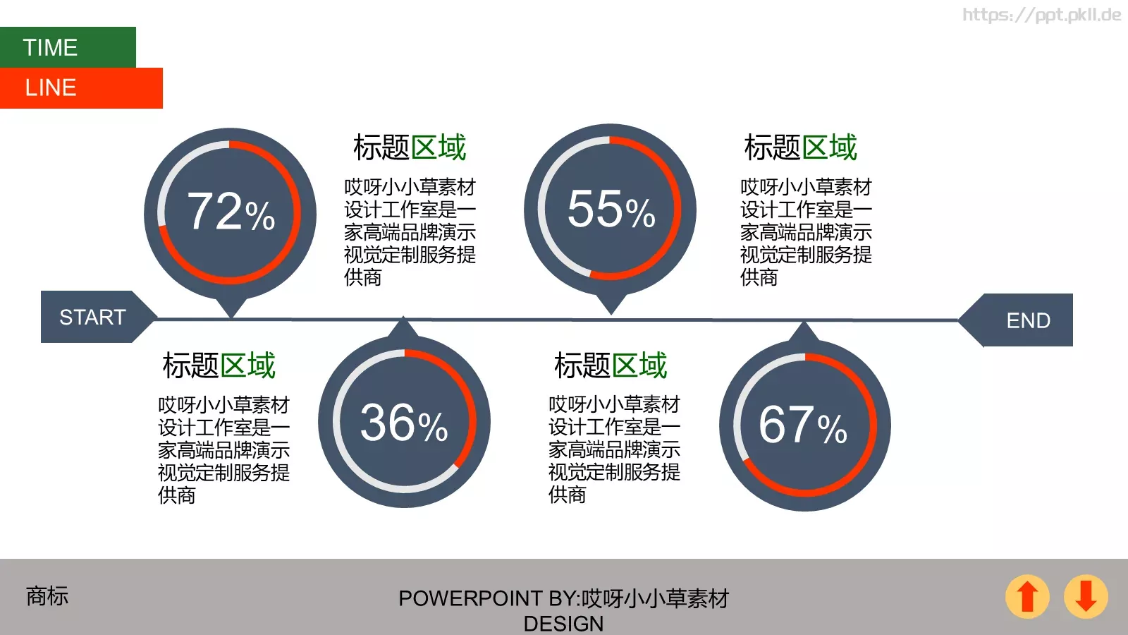 年终总结PPT模板 第 10 页预览图