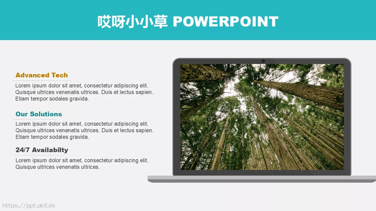 哎呀小小草通用模板 第 22 页预览图
