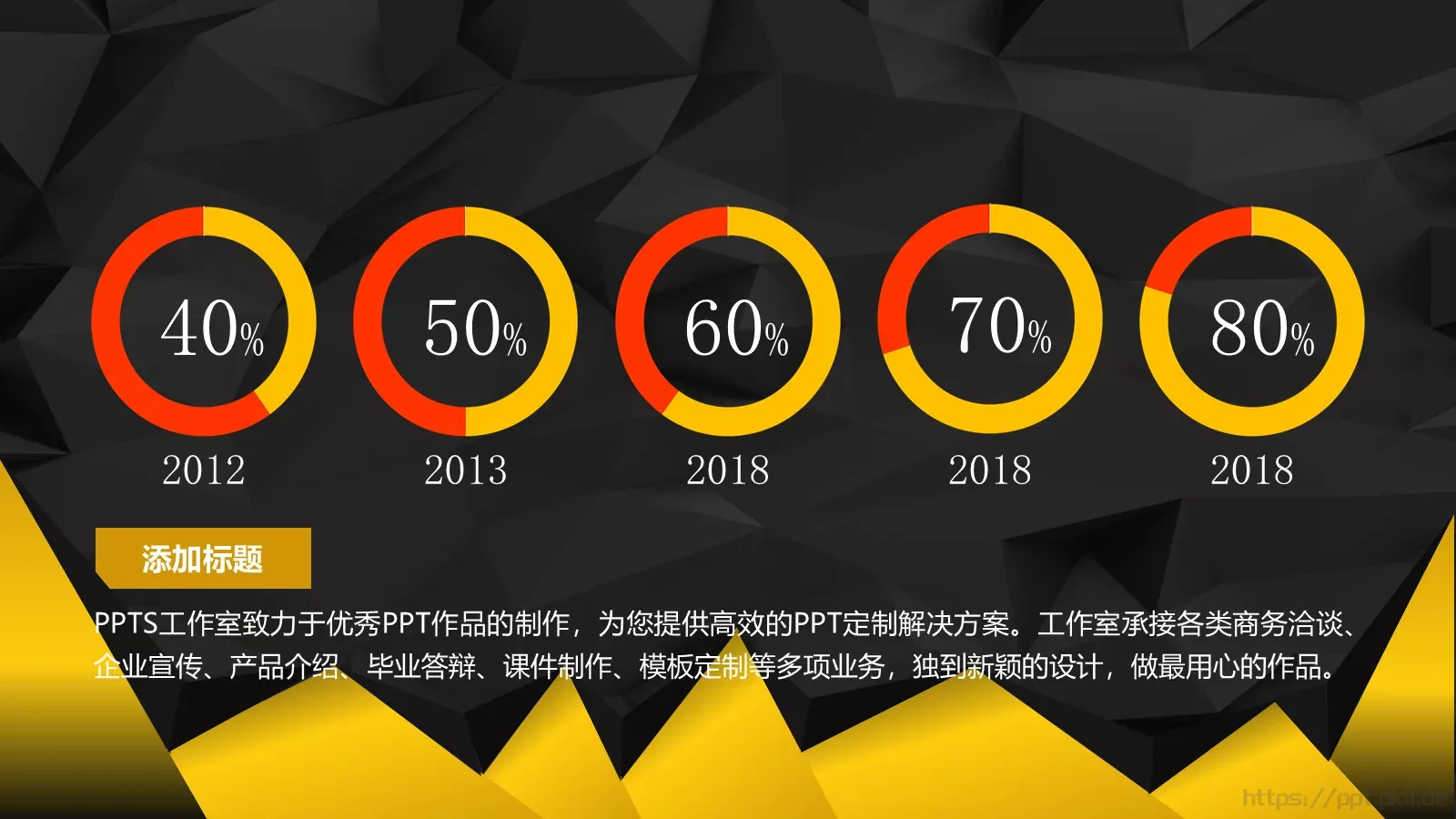 年中报告PPT模板 第 19 页预览图