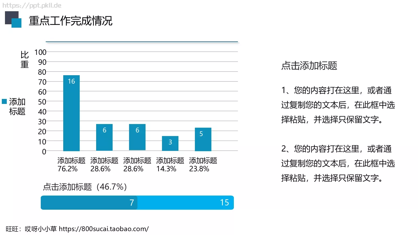 工作汇报PPT模板 第 6 页预览图