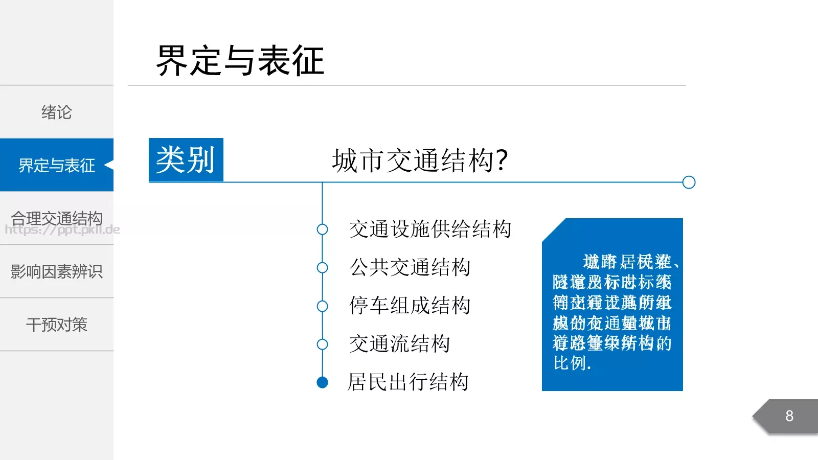 毕业答辩PPT模板 第 8 页预览图